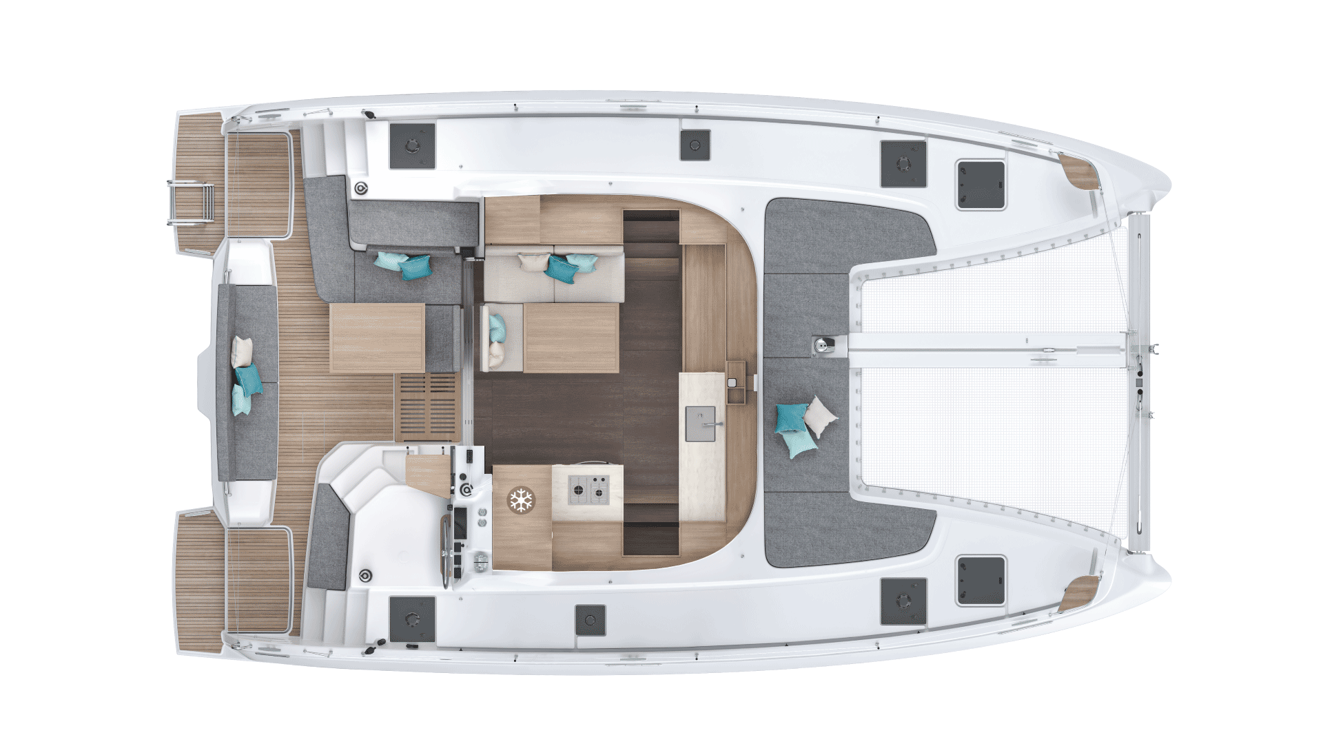 catamaran-lagoon-38-salon-configuration-deux-tables-layout catamaran-lagoon-38-salon-configuration-deux-tables-layout
